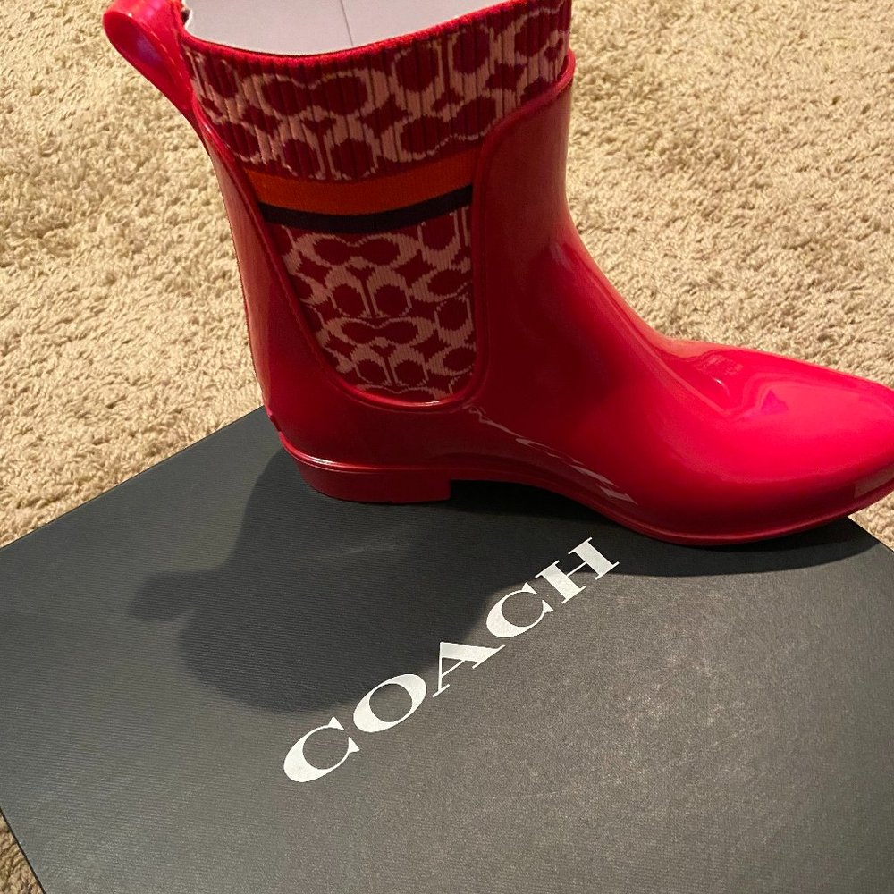 COACH RAINBOOTS